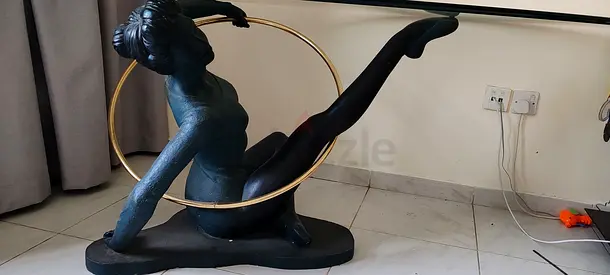 Vintage sculptural coffee table