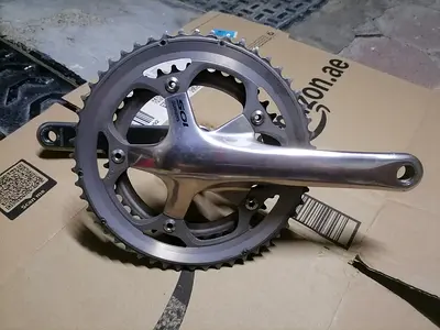 Used Shimano 105 crankset