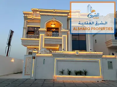 For Sale Luxury Independent Villa ALORA V001 in Al Helio 1, Ajman, 3,014 Sq. Ft. Plot, 3,600 Sq. Ft. Built-up Area, 5 Master Bedrooms, 7 Bathrooms and