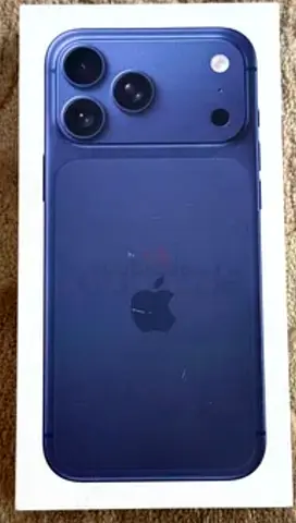 Apple iPhone 512gb (boxed) — Deep Blue, unopened for urgent sale