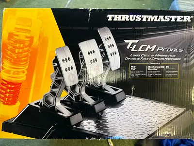 Thrustmaster T-LCM Pedals (Load Cell) - PC/PS5/Xbox Compatible, Used