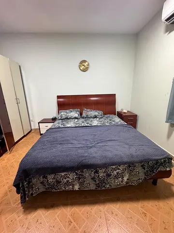 Bed and cupboard set