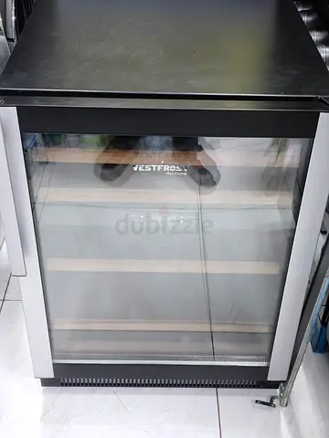Vestfrost Brand Latest Model Beverage Wine Cooler Dual temperature . Capacity 44 Bottles.