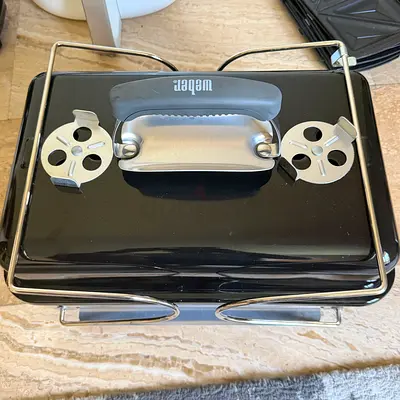 Weber Portable Charcoal Grill (Compact, Good Condition)