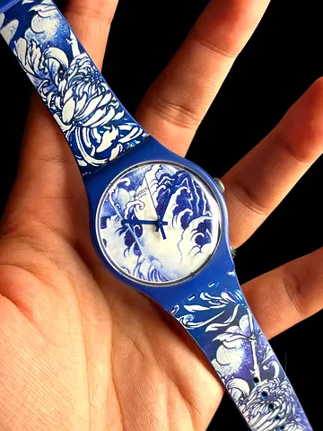 Swatch Blue Graft