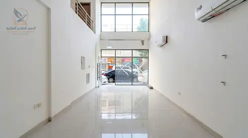 35 Sqm Commercial Shop for Rent in Al Nuaimiya 2 Ajman with Mezzanine Near Kuwait St Opposite Al Nuaimiya Towers