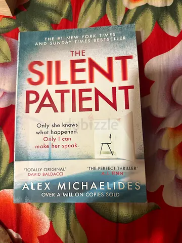 The silent patient | thriller book for sale | 7 Aed only