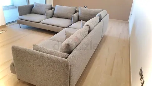 Looks great condition IKEA Sodhremn Corner L Shape Sofa light gray color