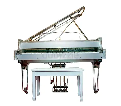 Steiner HG-168A Acrylic Grand Piano - Silver