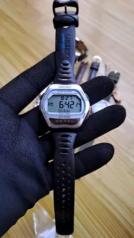Rare Retro Seiko Super-Runners Digital quartz watch Model no S650-4000 used watch  8.5/10 condition