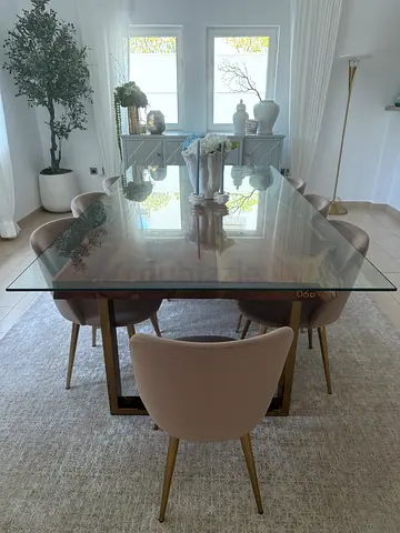 Dining table and chairs