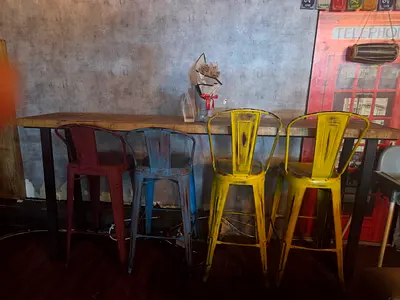 4 high bar chairs