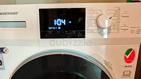 Westpoint Front Load Washing Machine – 1400 RPM – Excellent Working Condition