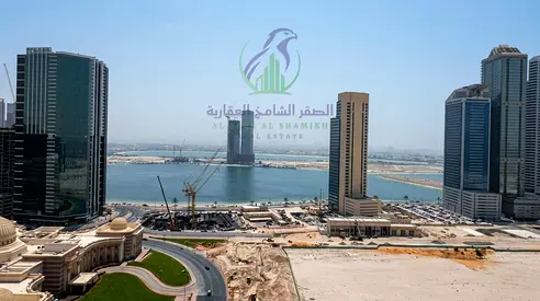 3BHK Luxury Apartment for Rent in Al Mamzar with Sea View Free AC Pool Gym and Free Parking Panoramic Windows Near Dubai Exit
