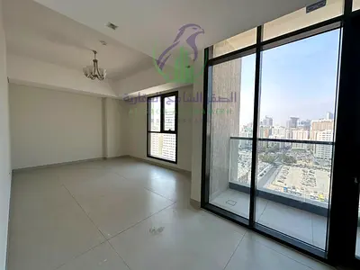 2BR apartment for annual rent in Abu Shagara Sharjah with balcony open view 2 bathrooms built-in wardrobes and flexible 4 or 6 check payments