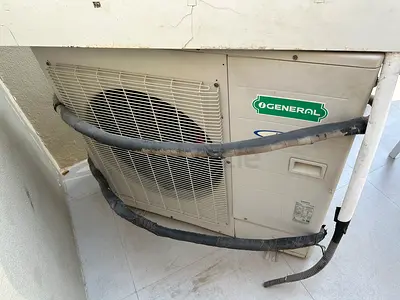 Used O-General Outdoor AC Condenser Unit - Good Working Condition