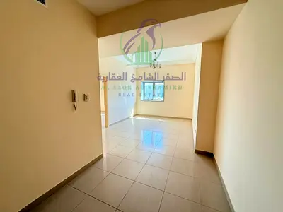 One bedroom apartment for annual rent in Al Nahda Sharjah open view spacious areas modern finishes two bathrooms prime location near Dubai exit