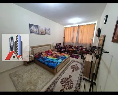 2 BHK Furnished for Rent in Ajman one Tower with Parking .