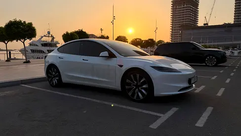 2025 Tesla Model 3 Long Range AWD Dual Motor | GCC Specs | Only 10,700 km