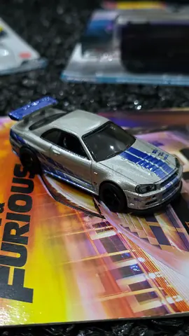 Hot Wheels Premium Fast & Furious 2 R34 Skyline – Mint