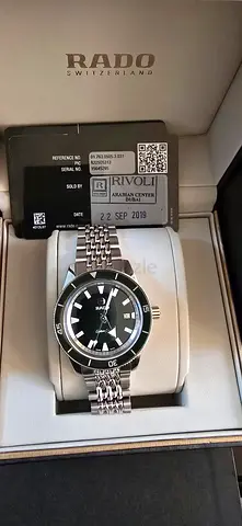 Rado Captain Cook Green dial 42mm with Revoli Documents 💯 % original