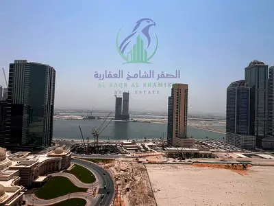 Three Bedroom Apartment With Living Room For Annual Rent In Al Khan With Direct Sea View Over Al Khan Lake Free AC Parking Pool And Gym