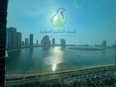 Luxury 2 BHK For Rent In Al Taawun Corniche Direct Sea View Free AC Free Parking Gym Pool Master Bedrooms Built In Wardrobes Store Room
