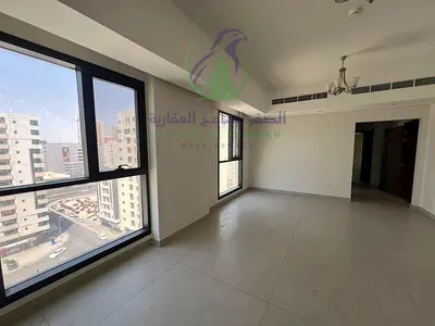 غرفة وصالة أول ساكن للإيجار في أبو شغارة برج جديد بلكونة غرفة ماستر خزائن بالحائط حمامين تصميم حديث وتشطيبات راقية ومساحة مميزة