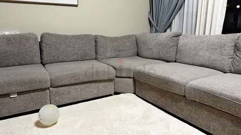 Premium 6-Seater Modular Corner Sofa + Storage Coffee Table (Nano-Coated & Under Warranty) ✨