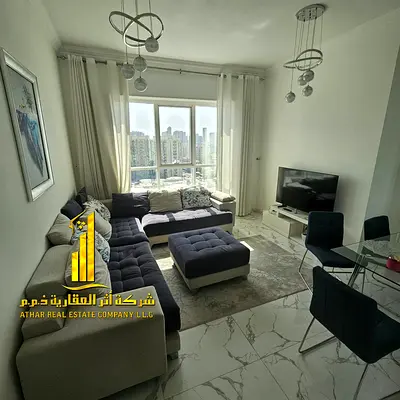 The most luxurious one-bedroom apartment, with open view, including all services, with a gym, swimming pool, and private parking