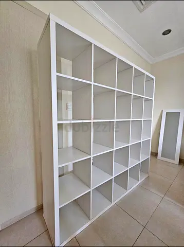 IKEA KALLAX Large White 5x5 Cube Bookcase / Room Divider