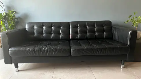 Leather Sofa Set