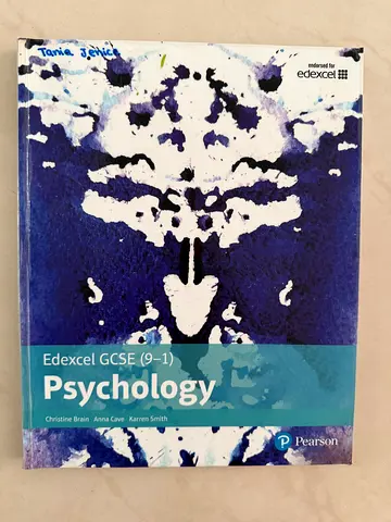 Edexcel GCSE 9-1 Psychology Textbook by Pearson