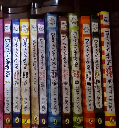 Diary of a Wimpy Kid book set (multiple volumes) - Jeff Kinney