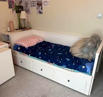 IKEA Hemnes Daybed with 2 Mattresses - Great Condition