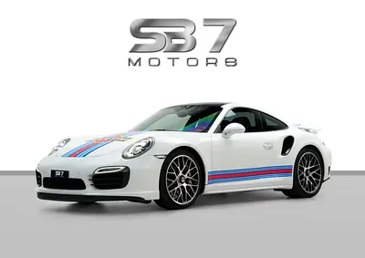 PORSCHE 911 TURBO S MARTINI 2015 FULLY LOADED WITH FULL SERVICE HISTORY