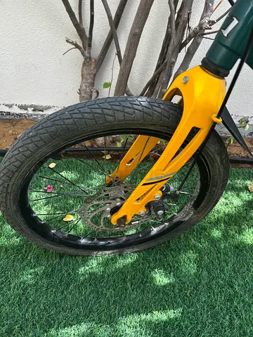 Children's 18inches bicycle with disc brake - good condition