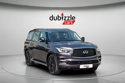 AED 2735/month | 2022 Infiniti QX80  | GCC Specs | Ref#513114