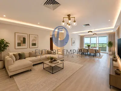Elegant 3BR + Maid | Semi-Furnished | Wooden Flooring | Near Metro | Sheikh Zayed Road