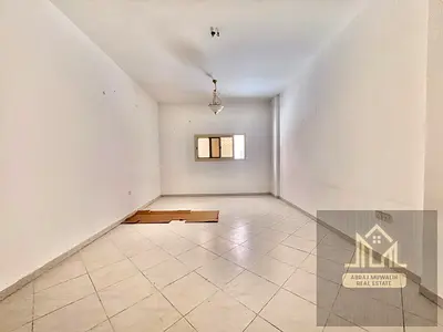 LUXURY 1bhk available yearly unfurnihed for family ready to move sharjah muwaileh big size apartment 2bath rent 35k