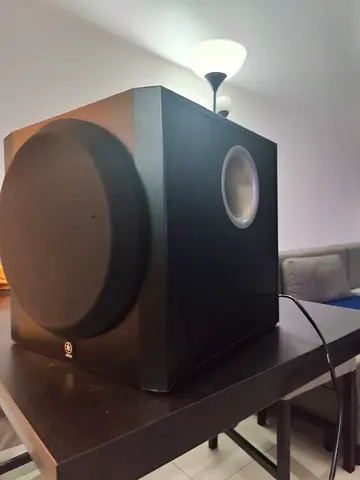 Yamaha Subwoofer SW216 Compact Black Unit, Good Condition