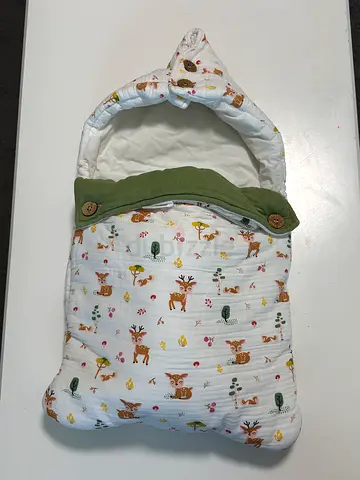 Baby nest swaddle sleeping bag / newborn baby nest carrier - new