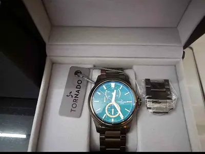 Tornado men's wristwatch with international warranty and invoice