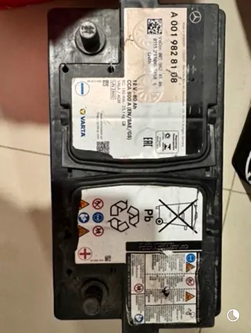 2 x New Mercedes AMG car battery
