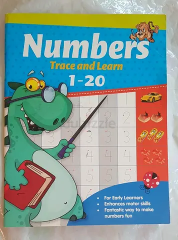 Numbers Trace and Learn 1-20 - Early Learners Workbook