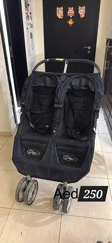 Double twin stroller side-by-side - good used condition