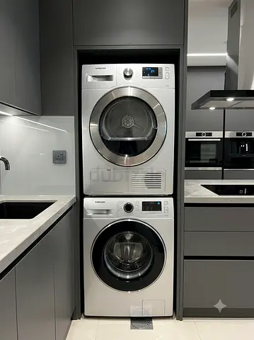 Samsung EcoBubble 8kg Washer & 8kg Dryer Set – Separate Units | Modern Laundry Technology