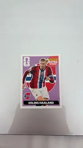 Erling Haaland Panini Extra Sticker / Football Collectible