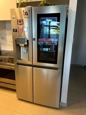 LG 668 Litres Side by Side Refrigerator with InstaView Door in Door, DELIVERY + WARRANTY