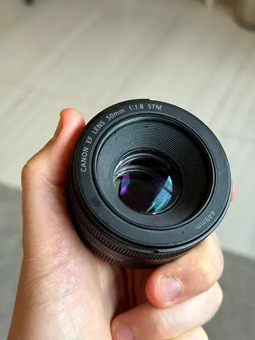 Canon EF 50mm f/1.8 STM Lens — Good Working Condition